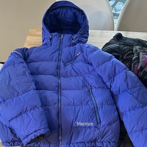Marmot Purple Hooded Jacket